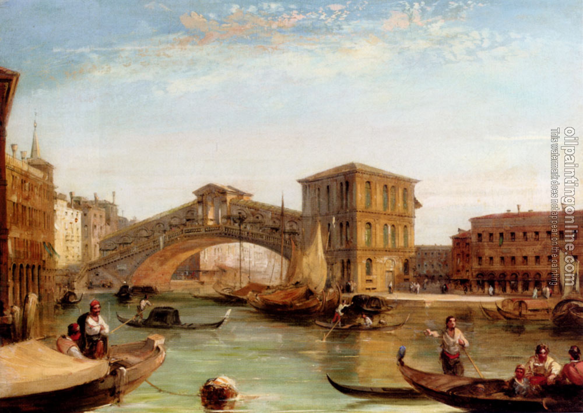 Edward Pritchett - Ponto Di Rialto Canal Grande